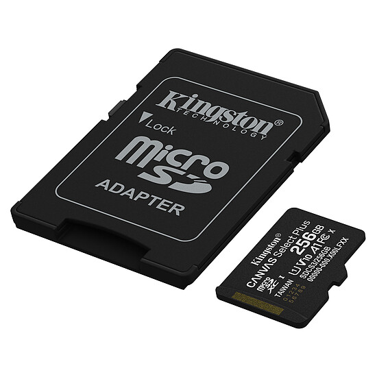 Carte micro SD Kingston Canvas Select Plus SDCS3/256GB - Autre vue