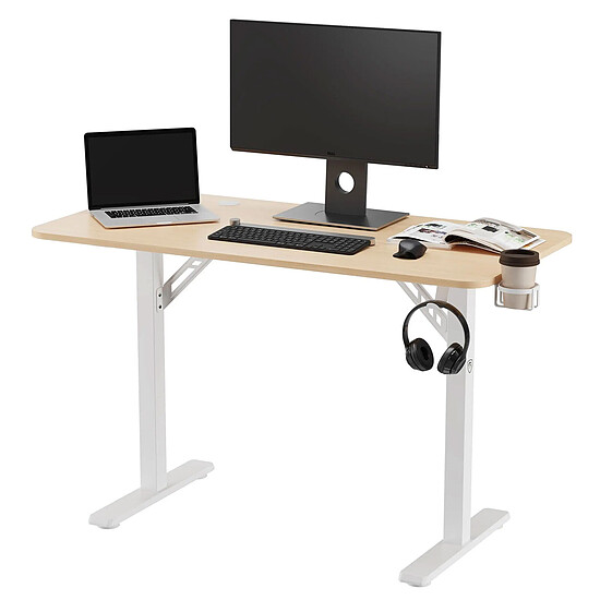 Bureau gamer REKT R-Desk 120 Wood - Autre vue
