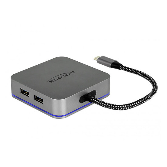 Station d'accueil PC portable DeLock Station d'accueil USB Type-C pour appareils mobiles 4K - Autre vue