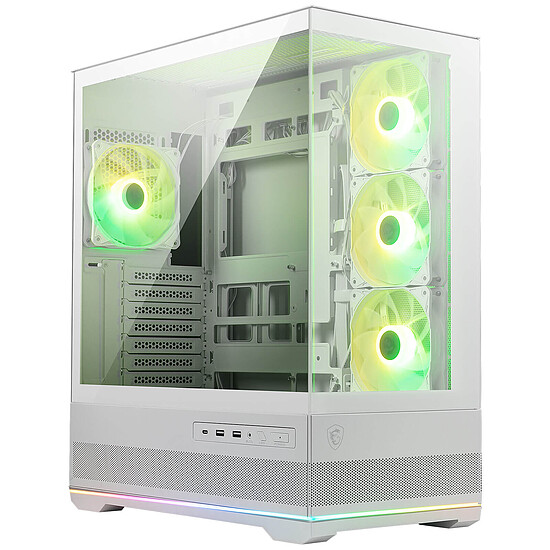 Boîtier PC MSI MAG PANO 110R PZ - Blanc - Autre vue