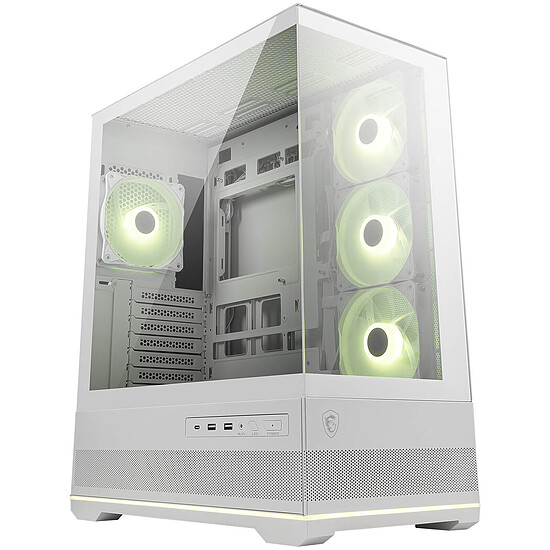 Boîtier PC MSI MAG PANO 110R PZ - Blanc - Autre vue