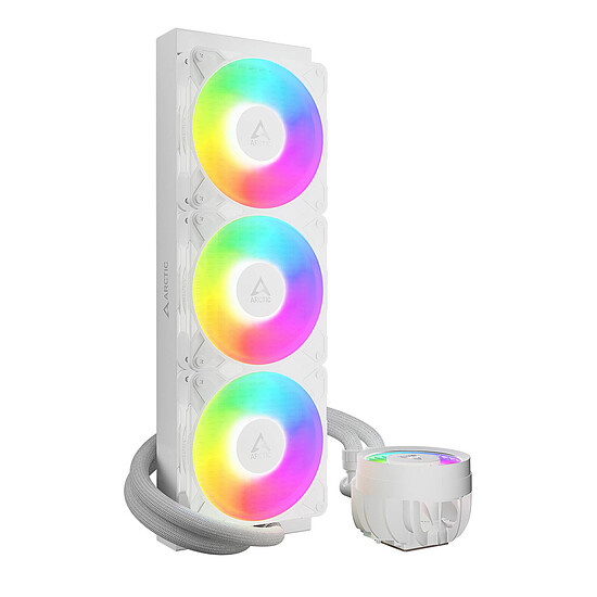 Watercooling AIO Arctic Liquid Freezer III Pro 420 ARGB - Blanc - Autre vue
