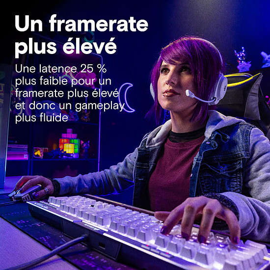 Mémoire RAM Crucial Pro Overclocking - 2 x 16 Go (32 Go) - DDR5 6000 MHz - CL36 - Blanc - Autre vue