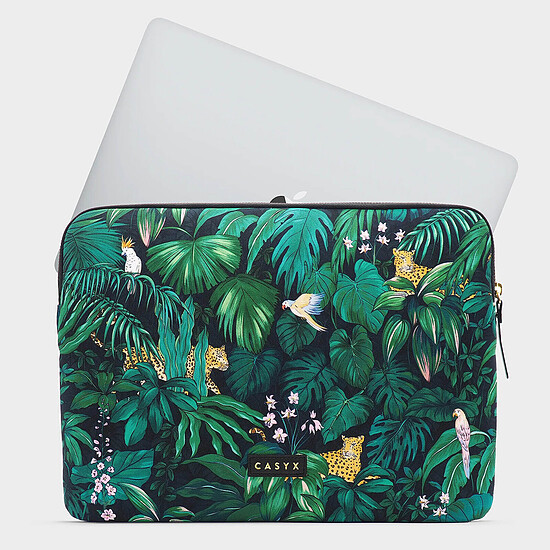 Sac, sacoche et housse Casyx Pochettes Ordinateur 13" - Jungle Luxuriante - Autre vue