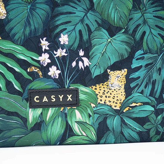 Sac, sacoche et housse Casyx Pochettes Ordinateur 13" - Jungle Luxuriante - Autre vue