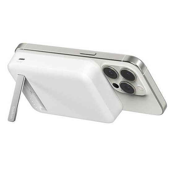 Batterie et powerbank Belkin Powerbank MagSafe Qi2 10K (Blanc) - Autre vue