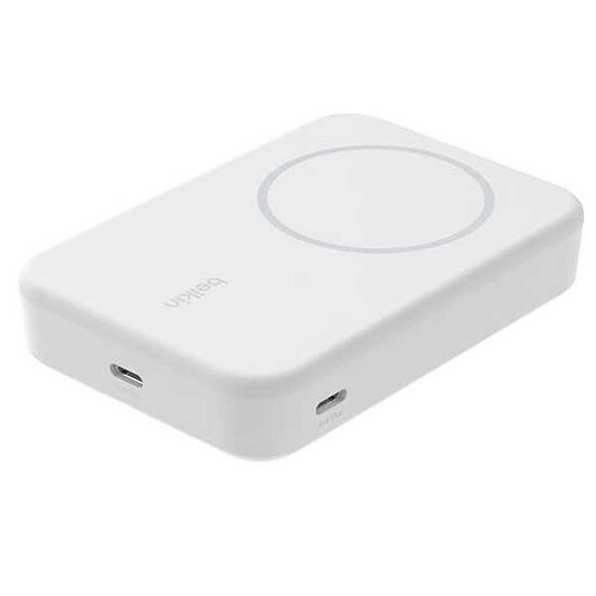 Batterie et powerbank Belkin Powerbank MagSafe Qi2 10K (Blanc) - Autre vue