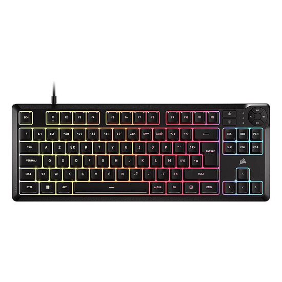 Clavier PC Corsair K55 Core TKL RGB - Autre vue