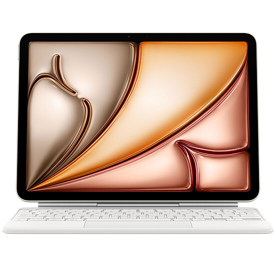 Clavier tablette Apple Magic Keyboard FR Blanc - iPad Air 11 pouces M3 (2025) - Autre vue