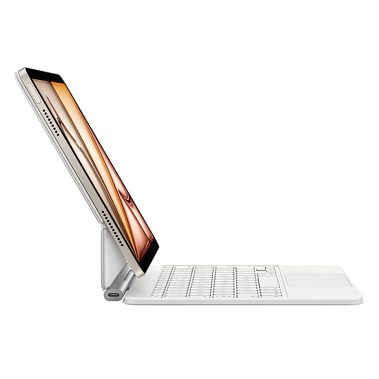 Clavier tablette Apple Magic Keyboard FR Blanc - iPad Air 11 pouces M3 (2025) - Autre vue