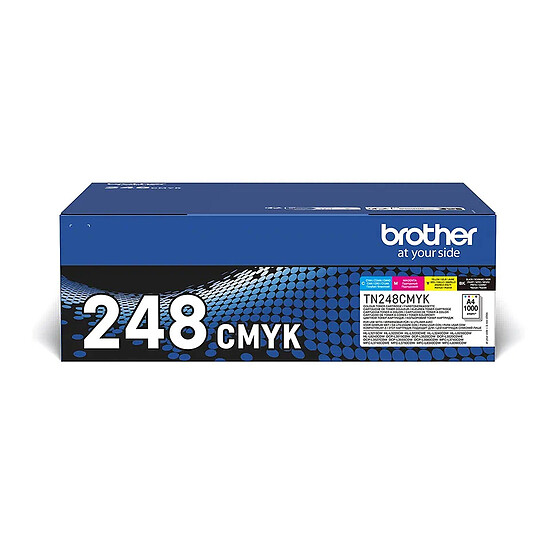 Imprimante multifonction Brother DCP-L3520CDWE + TN-248 CMYK (Noir, Cyan, Magenta, Jaune) - Autre vue