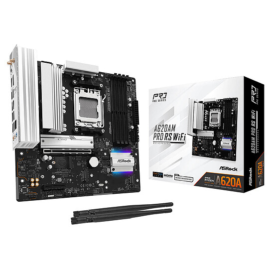 Carte mère ASRock A620AM PRO RS WIFI - Autre vue
