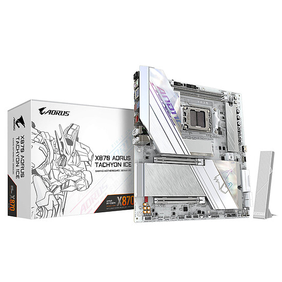 Carte mère Gigabyte X870 AORUS TACHYON ICE - Autre vue
