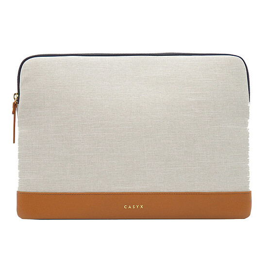 Sac, sacoche et housse Casyx Pochettes Ordinateur 13" - Gris Café - Autre vue