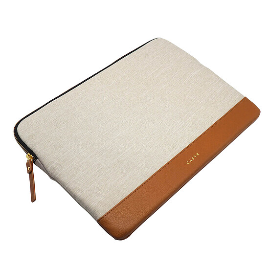 Sac, sacoche et housse Casyx Pochettes Ordinateur 15" - Gris Café - Autre vue