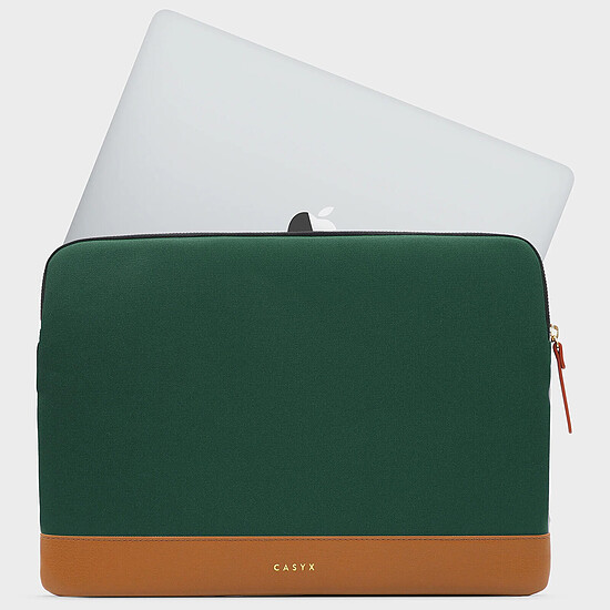 Sac, sacoche et housse Casyx Pochettes Ordinateur 15" - Vert Victorien - Autre vue