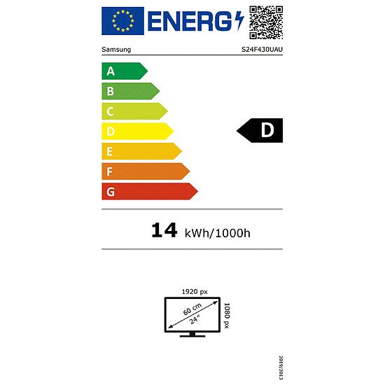 Écran PC Samsung Essential S4 S24F430UAU - Autre vue
