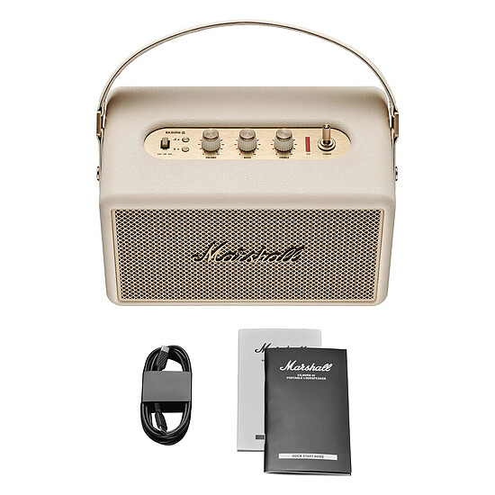 Enceinte sans fil Marshall Kilburn III Crème - Enceinte compacte  - Autre vue