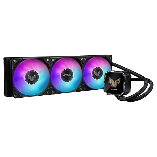 Watercooling AIO ASUS TUF Gaming LC III 360 ARGB LCD - Noir  - Autre vue