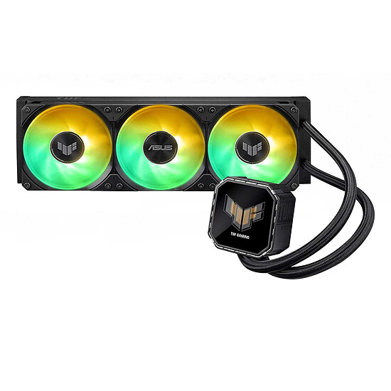 Watercooling AIO ASUS TUF Gaming LC III 360 ARGB LCD - Noir  - Autre vue
