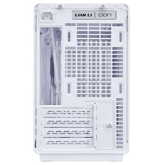 Boîtier PC Lian Li A3-mATX Glass (Blanc/Bois Foncé)  - Autre vue