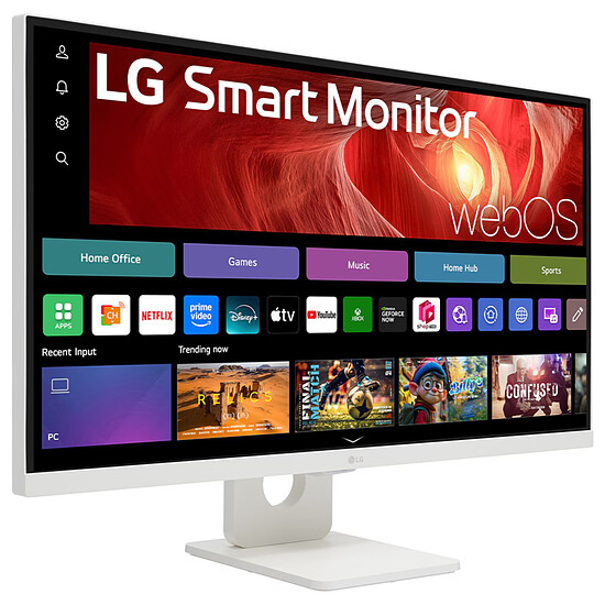 Écran PC LG Smart Monitor 37U730SA-W - Autre vue