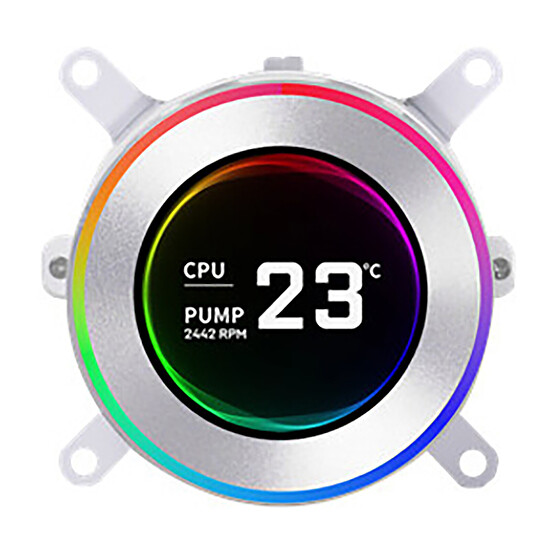 Watercooling AIO Lian Li Hydroshift II LCD-C 360TL (Blanc) - Autre vue