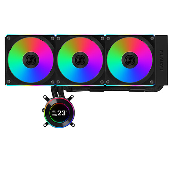 Watercooling AIO Lian Li Hydroshift II LCD-C 360CL (Noir) - Autre vue