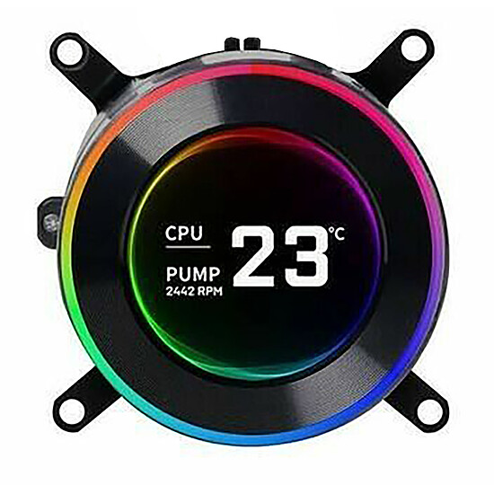 Watercooling AIO Lian Li Hydroshift II LCD-C 360CL (Noir) - Autre vue