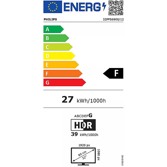 TV Philips 32PFS6900/12 - TV Full HD - 80 cm - Autre vue