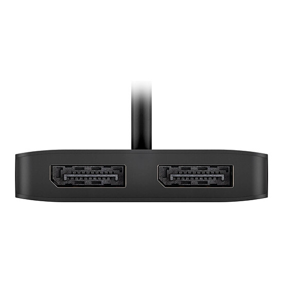 Adaptateur DisplayPort Goobay Adaptateur USB-C vers 2 DisplayPort 1.4 - Autre vue