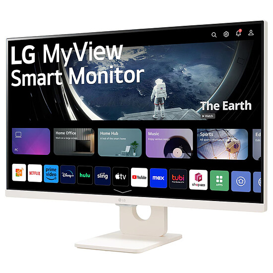 Écran PC LG Smart Monitor 27U511SA-W - Autre vue