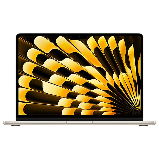 MacBook Apple MacBook Air M4 13" (2025) Lumière stellaire 32Go/1To (MC6A4FN/A-32GB-1TB-35W)