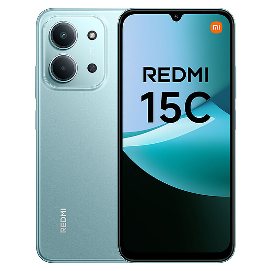 Smartphone Xiaomi Redmi 15C Vert - 128 Go - 4 Go - Autre vue