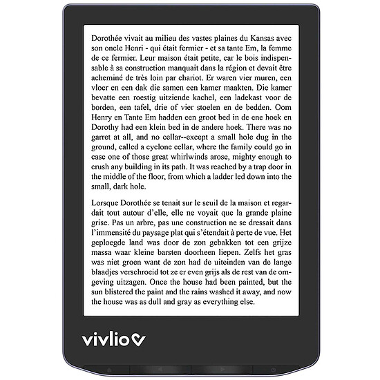 Liseuse numérique Vivlio Light HD Grise