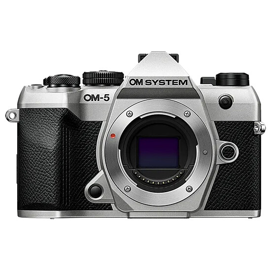 Appareil photo hybride OM System OM-5 Mark II Argent (Boitier nu) - Autre vue