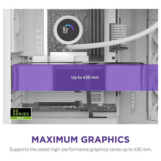 Boîtier PC NZXT H9 Flow Blanc - 2025 - Autre vue