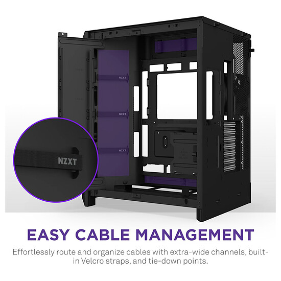 Boîtier PC NZXT H9 Flow Noir - 2025  - Autre vue