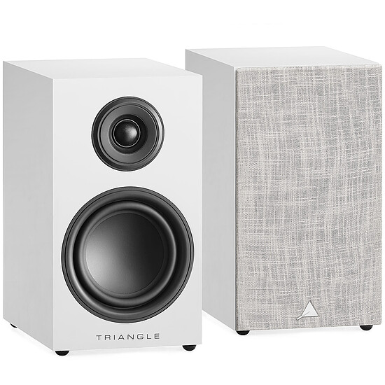 Enceintes HiFi / Home-Cinéma Triangle Elara LN01 (la paire) - Blanc givré - Autre vue