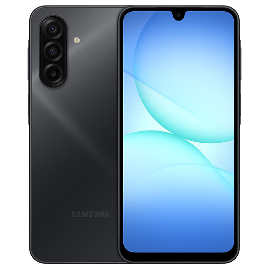 Smartphone Samsung Galaxy A17 5G Noir + Zagg Crystal Defence Case - 128 Go - 4 Go - Autre vue
