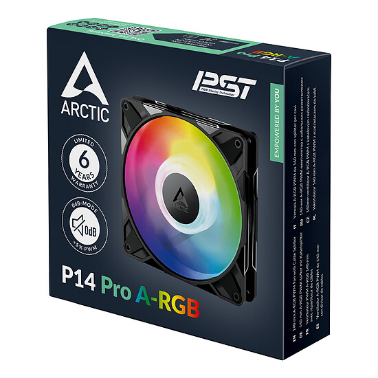 Ventilateur Boîtier Arctic P14 Pro A-RGB Blanc - Autre vue