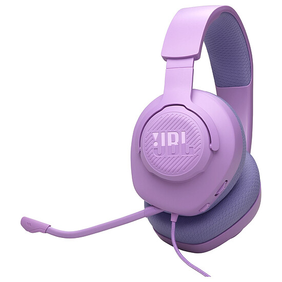 Casque micro JBL Quantum 100M2 - Violet  - Autre vue