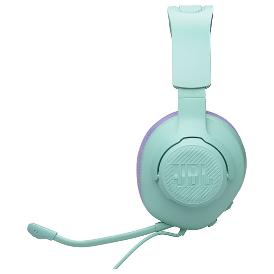 Casque micro JBL Quantum 100M2 - Bleu Cyan - Autre vue