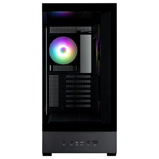 Boîtier PC Zalman P40 DS - Noir - Autre vue