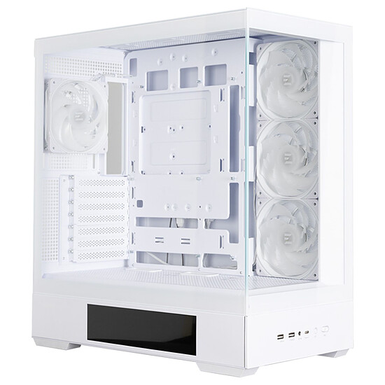 Boîtier PC Zalman P40 DS - Blanc - Autre vue