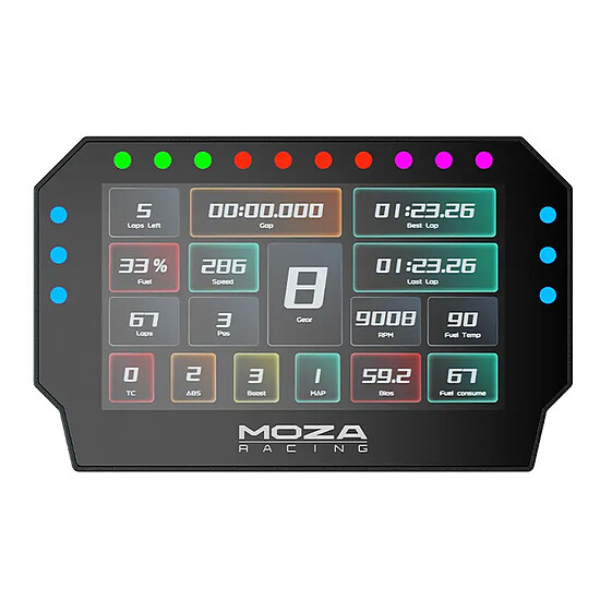 Volant Simracing Moza Racing CM2 HD Racing Dash - Autre vue