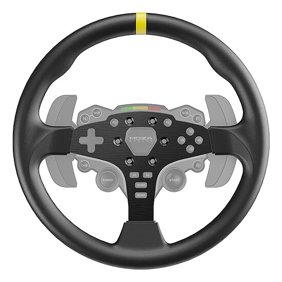 Volant Simracing Moza Racing 12" Round Wheel Mod For ESX - Autre vue