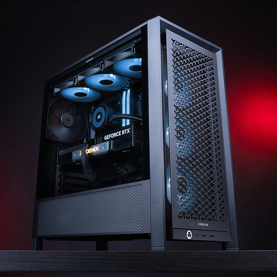 PC de bureau PC Gamer Permafrost - Win11 installé (version d'essai) - Autre vue