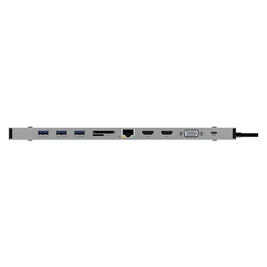 Station d'accueil PC portable ICY BOX IB-DK2106-CPD - Argent - Autre vue