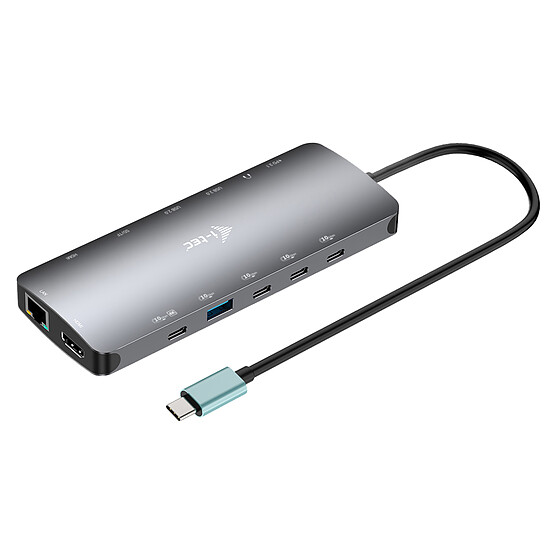 Station d'accueil PC portable i-tec USB-C Metal Nano 3 Display Docking Station + Power Delivery 100 W - Autre vue